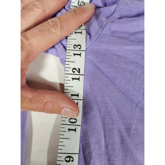 The Place Girls Size Large 10-12 Purple Bling Paris Design Pullover T Shirt - Picture 7 of 8